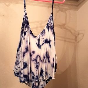 Ecote Tie Dye Crop Top